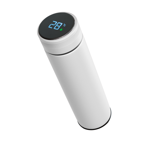Temperature Smart Bottle - White