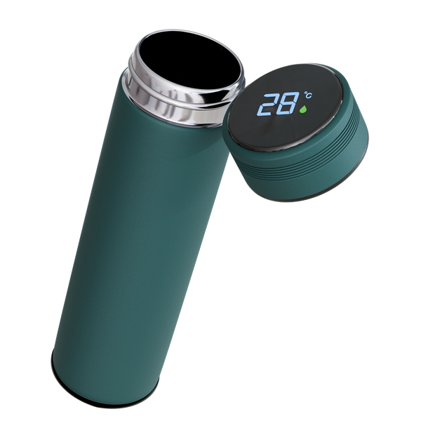Temperature Smart Bottle - Dark Green