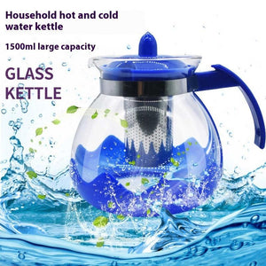 TempFlow Hydration™ Heat-Resistant Glass Brewing Kettle