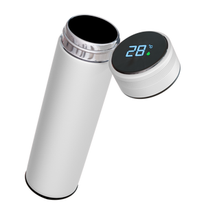 Temperature Smart Bottle - White