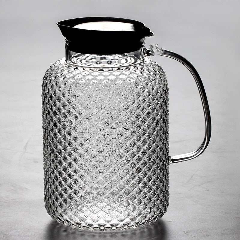 TempFlow Hydration™ High-Temperature Resistant Glass Pitcher V4