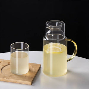 TempFlow Hydration™ High-Temperature Resistant Glass Pitcher V3