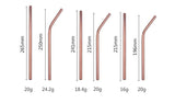 TempFlow Hydration™ Reusable Stainless Steel Straw V2