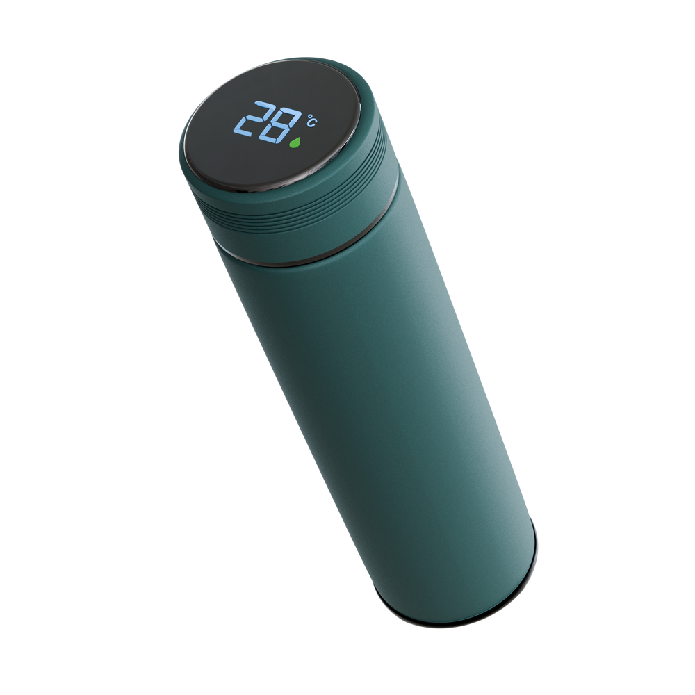 Temperature Smart Bottle - Dark Green