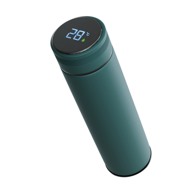 Temperature Smart Bottle - Dark Green