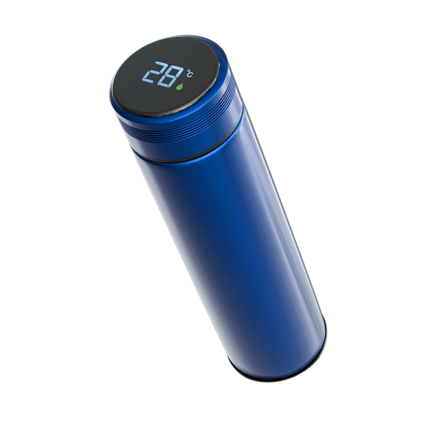 Temperature Smart Bottle - Gloss Blue