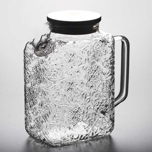 TempFlow Hydration™ High-Temperature Resistant Glass Pitcher V5