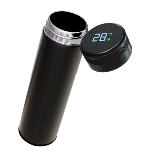 Temperature Smart Bottle - Black