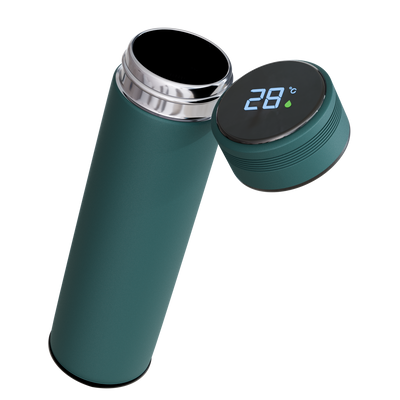 Temperature Smart Bottle - Dark Green