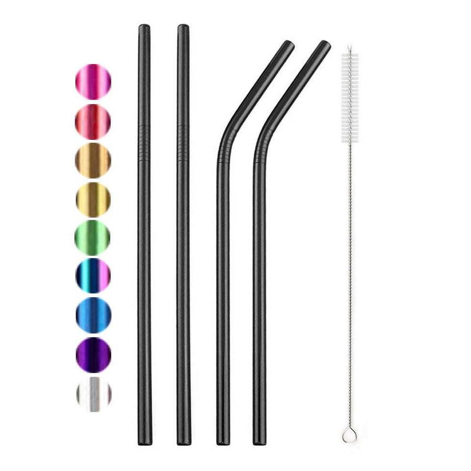 TempFlow Hydration™ Reusable Stainless Steel Straw V1