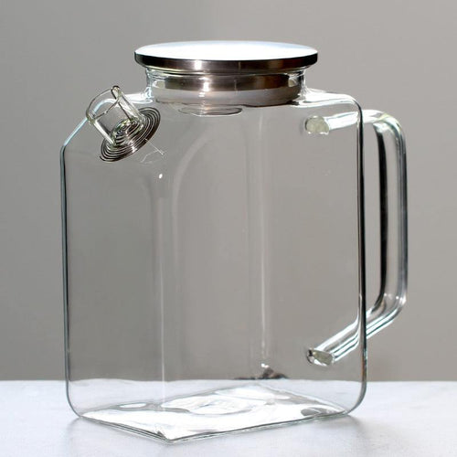 TempFlow Hydration™ High-Temperature Resistant Glass Pitcher V5