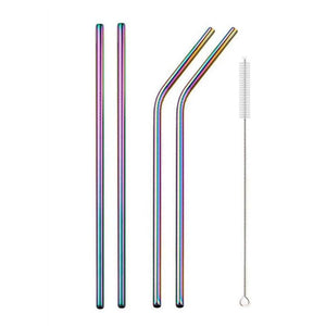 TempFlow Hydration™ Reusable Stainless Steel Straw V1