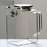 TempFlow Hydration™ High-Temperature Resistant Glass Pitcher V5