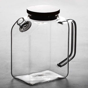 TempFlow Hydration™ High-Temperature Resistant Glass Pitcher V5