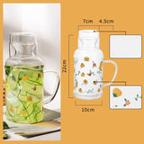 TempFlow Hydration™ High-Temperature Resistant Glass Pitcher V6