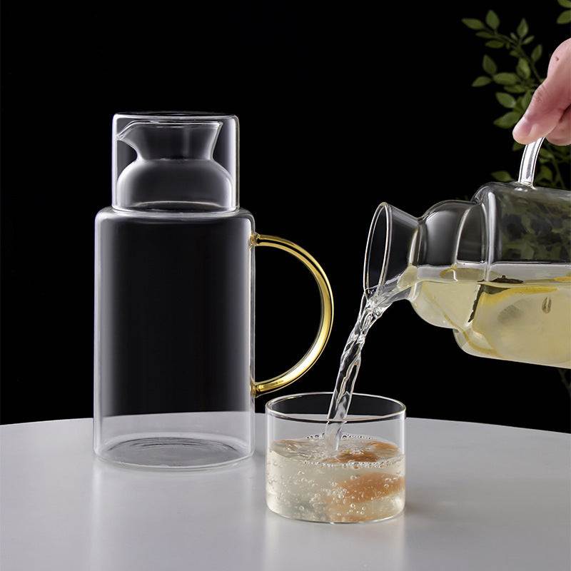 TempFlow Hydration™ High-Temperature Resistant Glass Pitcher V3