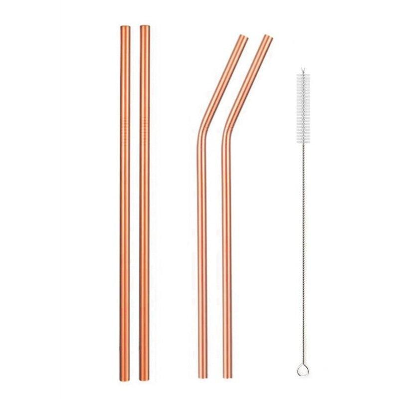 TempFlow Hydration™ Reusable Stainless Steel Straw V1