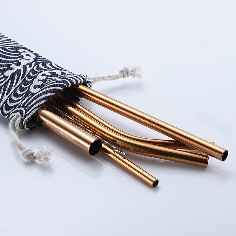 TempFlow Hydration™ Reusable Stainless Steel Straw V1